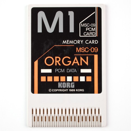 Korg organ rom card msc - m1,