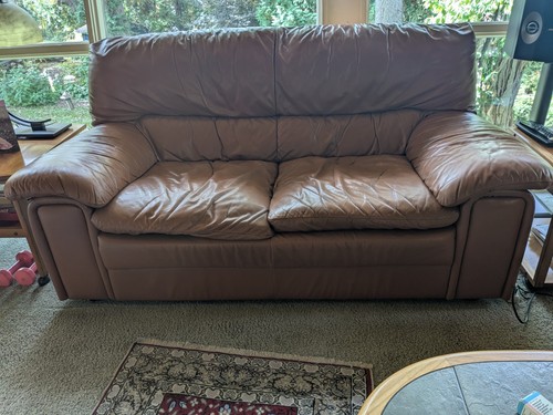 Leather couches - leather,