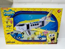 Rare Spongebob Squarepants Airplane Playset Toy BNIB