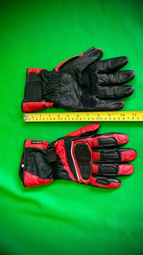 Hein gericke red leather - hein,