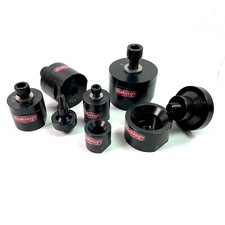 Dimple Die Flare + Q-Max Hole Punch 1.75" E-Range Aircraft Shape Hole Tool