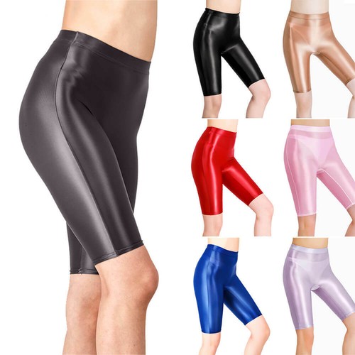 Womens shiny glossy satin - glossy,