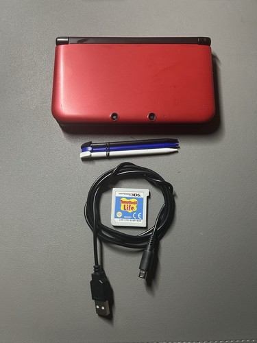 Nintendo 3ds red bundle - 3ds,