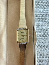 Lucian Picard Dufonte Diamond Collection Ladies Quartz Wristwatch Original Box