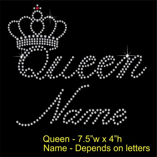 Personalised queen crown - personalised, &