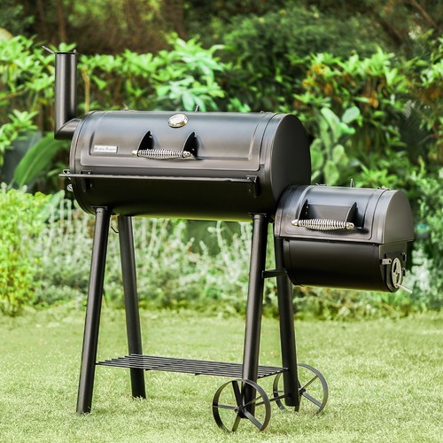 Bbq grill charcoal offset - grill,