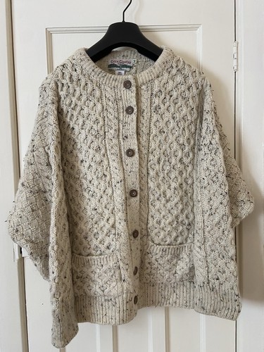 Men aran wool cardigan - men’s,