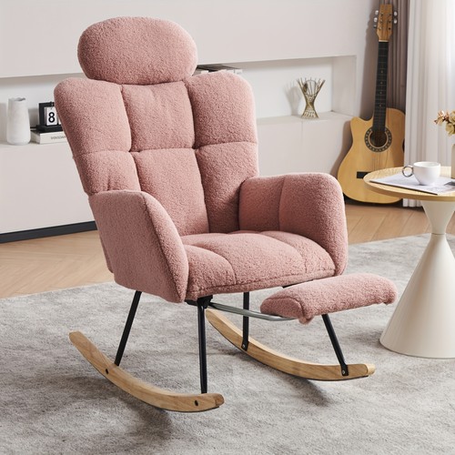 Rocking chair with headrest - chair,