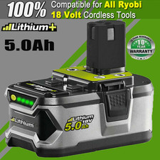 18V 5.0AH For Ryobi P108 One+