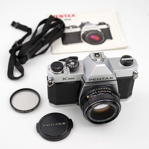 Pentax k1000 35mm slr - k1000, camera