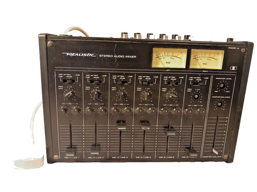 Rare vintage realistic stereo - vintage,