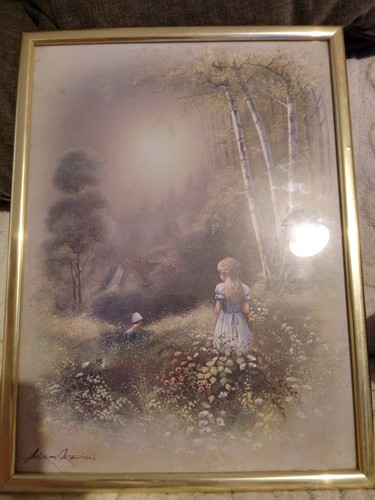Andres orpinas signed print - andres,