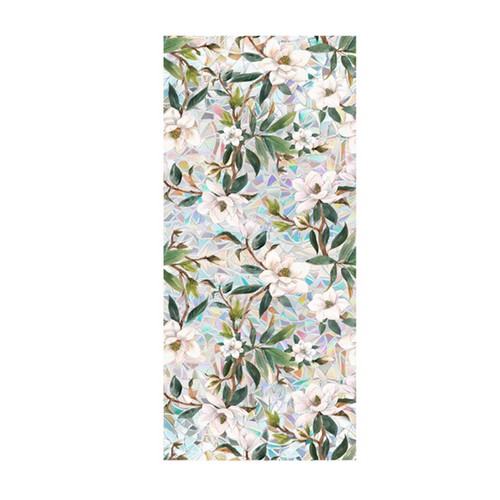 Window film flower pattern - window,