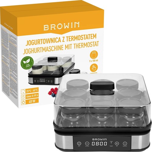 Yoghurt maker device with - yoghurt, a