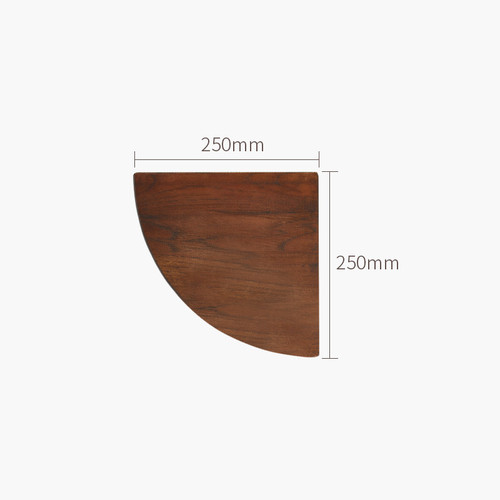 Oak corner shelf wall - corner,