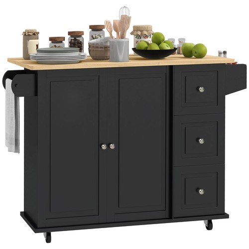 Homcom kitchen island - kitchen,