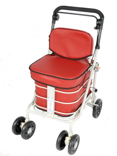 Shopping trolley with - with, and