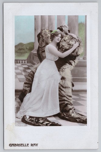 Rppc gabrielle ray actress - rppc,