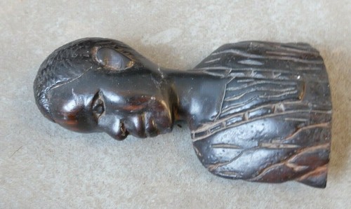 Carved ebony black hardwood - ebony,