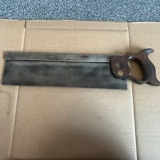 Vintage Tenon Saw 14 13tpi Francis Wood & Son  1917.