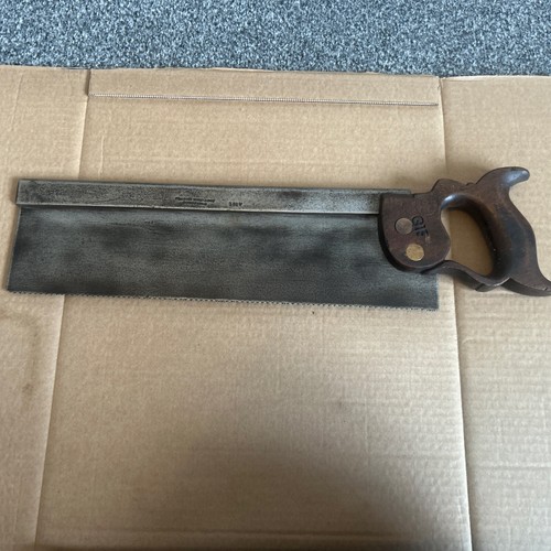 Vintage tenon saw 13tpi - tenon,