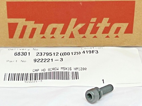 2xgenuine makita cap screw - makita, hd