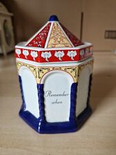 Wade Ceramic Octagonal  Memory Jar 14.5cm Tall X 11.5cm 
