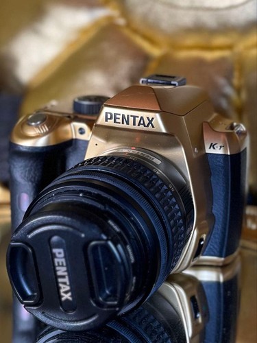 Rare color pentax gold - rare, lens