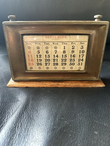 Antique 1920s manual perpetual - manual,