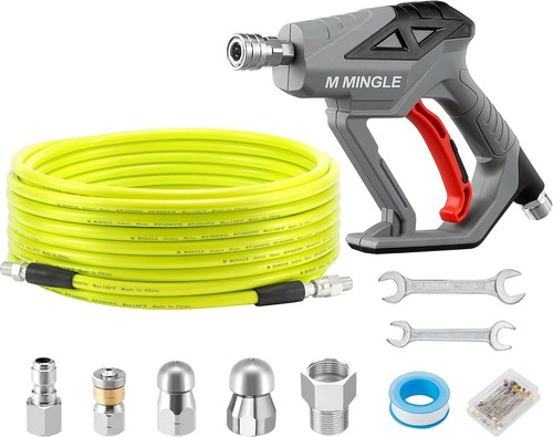 Sewer jetter kit for - kit, pressure