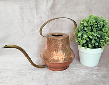 Vintage Copper  Brass Hammered