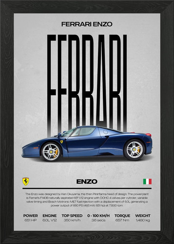 Ferrari enzo car poster - ferrari, #2