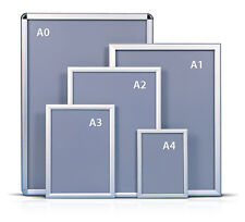 A0 A1 A2 A3 A4 Snap Frames Poster Clip Holders Displays Retail Wall Notice Board