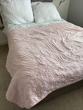 John Rocha Pink Floral Throw