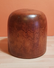 Rare Genuine Vintage Wooden Hat Block - Millinery Crown Form  21"/53cm diameter