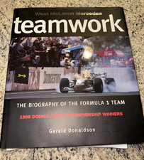 Formula One Book - Signed by TAG McLaren CEO & British Aerospace Chairman