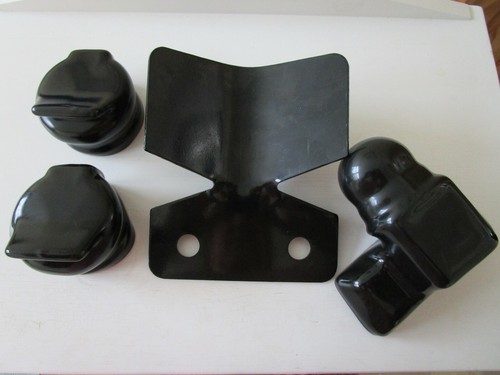 Tow bar fitted black - tow,