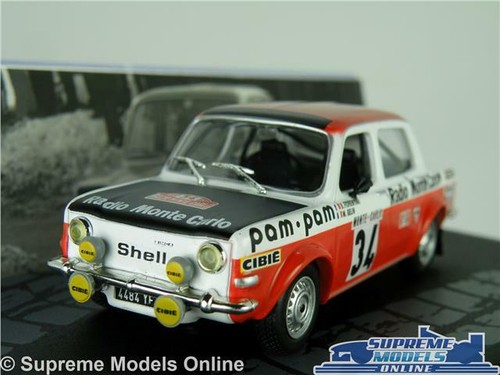 Simca 1000 rallye - rallye, model