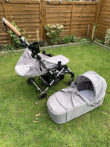 Trolley and carrycot - and,