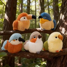 Plush Stuffed Bird Doll Real