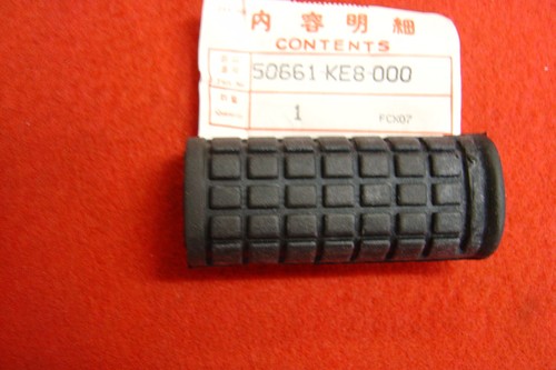 Front foot rest - rubber, for