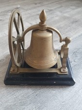 Vintage Brass Desk Bell with