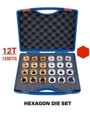 Hex Crimping Dies 13pc