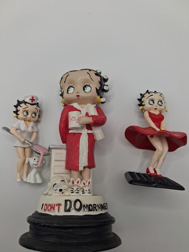 Betty boop figurines - 3,