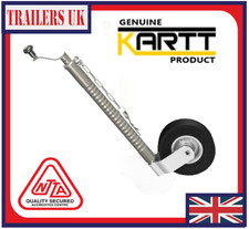 Kartt  48mm  Ribbed Jockey Wheel, HEAVY DUTY Max nose weight 300kg- FREE DEL