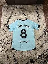Jake Livermore #8 Signed 23/24 Watford Third Football Shirt Brand New With Tags