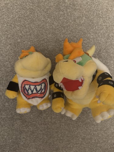 Bowser and plush - bowser,