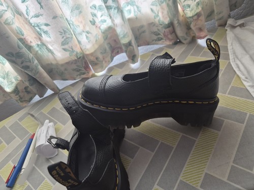 Martens mary jane leather - dr.,