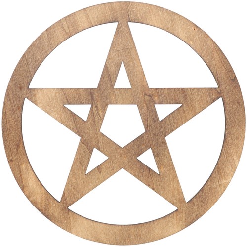 Wooden altar pentacle ritual - pentacle,