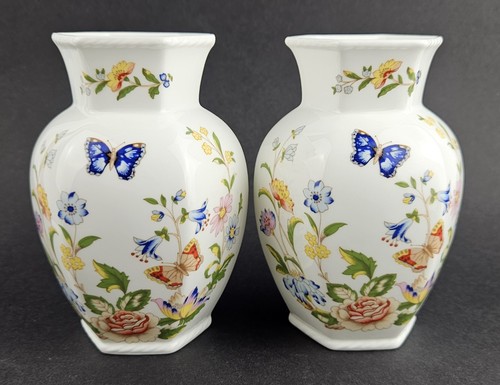 Aynsley vase cottage garden - aynsley,